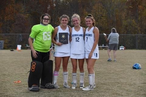 Senior Regional Champions: Elizabeth Polo, Ella Rae Cox, Juli Lewis, and Lily Greenwell (from left to right)