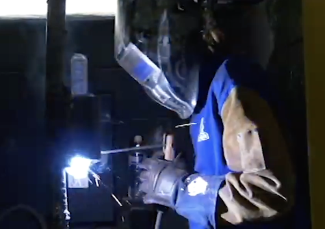 Welding at CTA