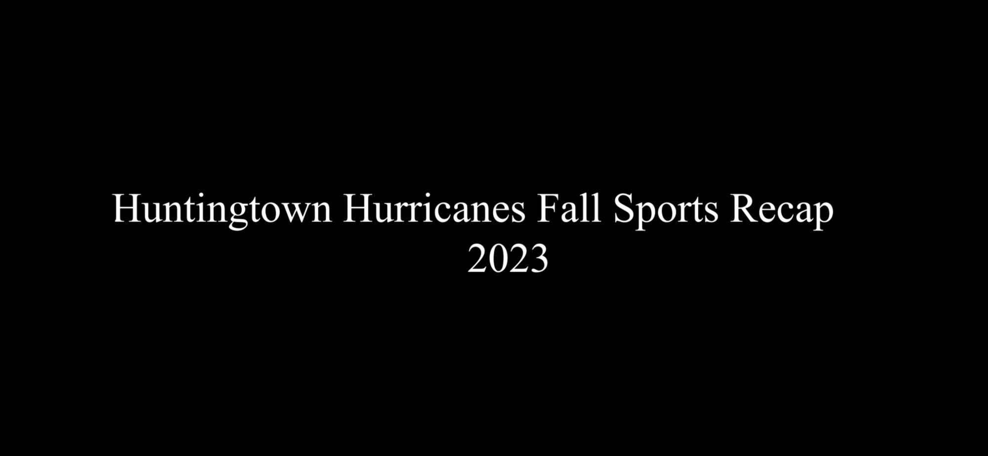 Fall Sports Recap Video